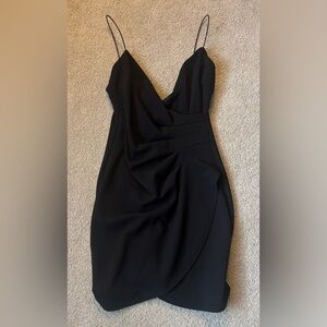 Elegant Black Sleeveless Dress